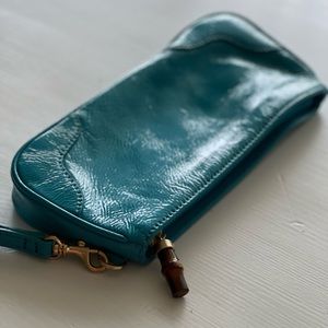 TALBOTS VINTAGE BLUE BAG